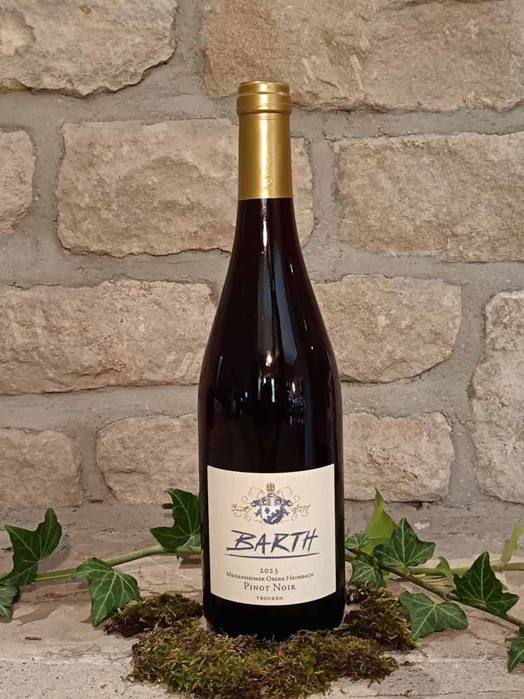 Produktbild von: <br>Artikel-Nr.: 148<br>2023er Meisenheimer Obere Heimbach Pinot Noir Qualitätswein  trocken 0,75l<br>